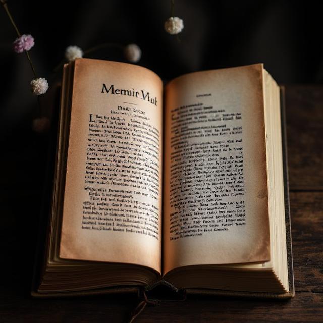 Memoir genre image